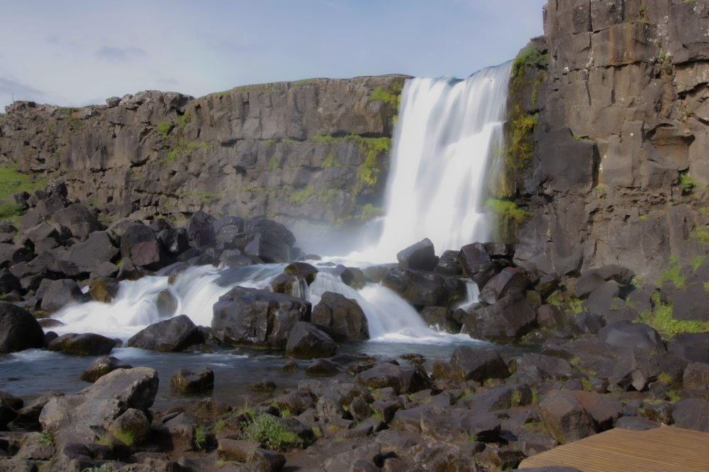 Circolo d'Oro in Islanda Cascata Oxarfoss